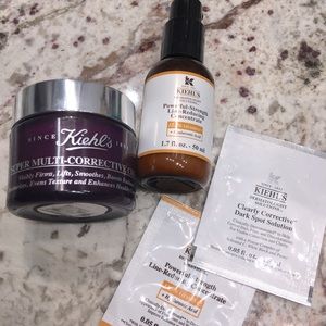Kiehl’s Skincare Bundle Cream Lotion Serum